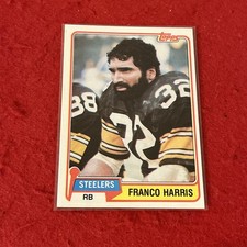 Set Break!  1981 Topps FRANCO HARRIS Card #220   NM-MT   Steelers