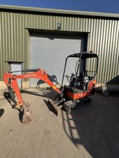 Kubota KX015-4 2018 Mini Digger Excavator Trailer Available Red Key Low Hours