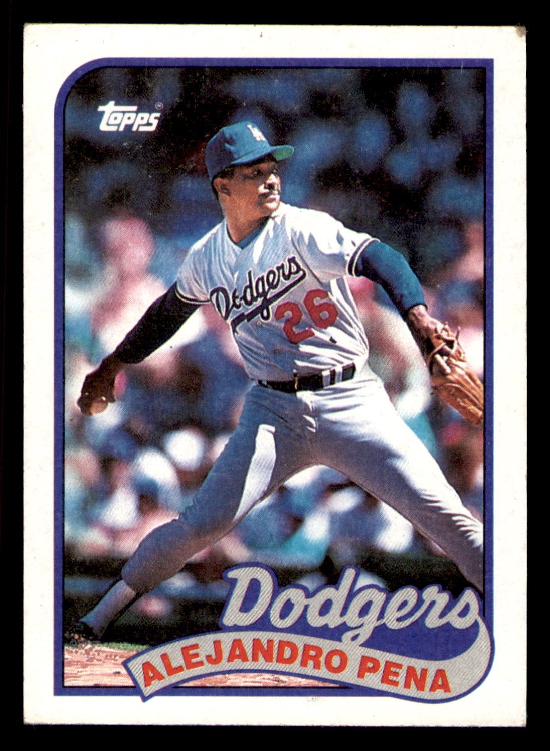 1989 Topps #57 Alejandro Pena Dodgers