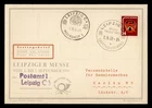 DR WHO 1951 GERMANY DDR FDC LEIPZIG FAIR M77176
