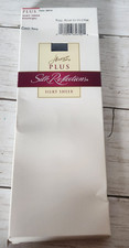 Hanes Plus "Silk Reflections" Sheer Classic Navy Kneehighs Knee Highs