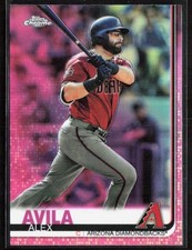 2019 Topps Chrome ALEX AVILA Pink Refractor Card #34 Arizona Diamondbacks