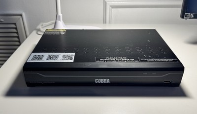 Cobra 63890 8CH HD Digital Video Recorder Security CCTV DVR Unit Only UNTESTED