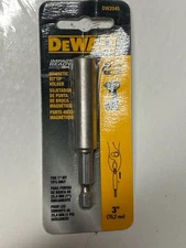 DEWALT DW2045 Magnetic Bit Tip Holder 3” Impact Ready Drill Driver Extension