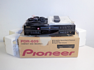 Pioneer PDR-609 High-End Audio CD-Recorder, OVP w.NEU, 2 Jahre Garantie
