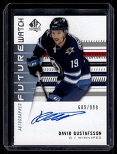 2019-20 Upper Deck SP Authentic Future Watch David Gustafsson Rookie Auto
