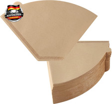 160 St&uuml;ck Kaffeefilter Papier, Gr&ouml;&szlig;e 4, U-Form Filter Kaffee Kaffeefilterpapier