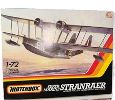 Matchbox Super-Marine Stranraer British Biplane Seaplane - Opened Box 1/72