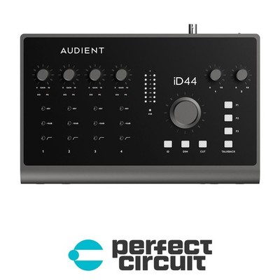 Audient iD44 MkII 20x24 USB-C AUDIO INTERFACE - B-STK - PERFECT CIRCUIT