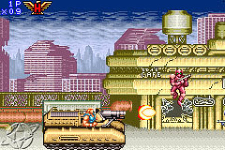 Contra Advance: The Alien Wars EX (Nintendo Game Boy Advance, 2002)