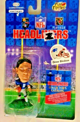 Headliners 1996 NFL Football Drew Bledsoe NE Patriots Figure Corinthian  01019