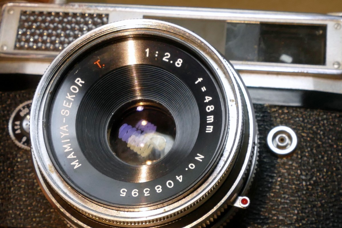 Mamiya Ruby Standard Rangefinder Camera 48mm f2.8 T Sekor Mamiya Ruby Standard Rangefinder Camera 48mm f2.8 T Sekor