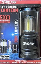NEW Zerodark Tactical Lantern, 300 Lumens, 2 Mile Beam, Camping, Hiking, Safety
