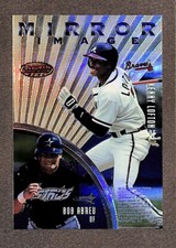 1997 Bowman Mirror Image Mi10 Albert Belle Guerrero Lofton Abreu Refractor