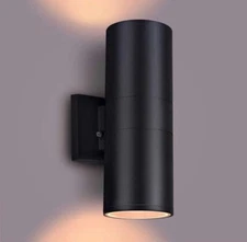 Dusk to Dawn Outdoor Lighting, Up and Down Lights Outdoor Wall Sconce - 2 Light