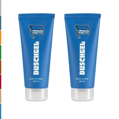 Hertha BSC Duschgel Pflege für Haut & Haar sportlich frischer Duft Doppelpack ⚽⚽