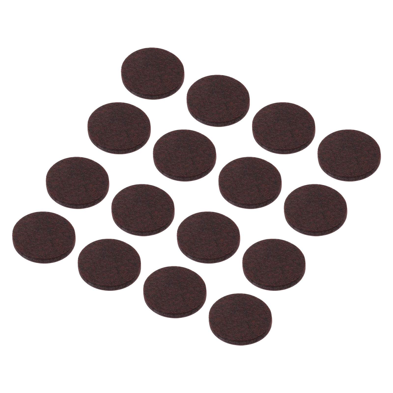 48pcs Felt Furniture Pads, 1.57 Inch Round Small Felt Protectors Brown