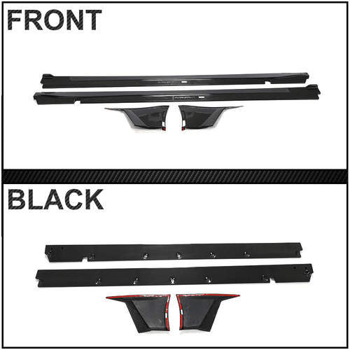 Paar Carbon Schweller Seitenschweller Passt für TOYOTA GR86 Subaru BRZ 2022-2024 - Picture 11 of 12