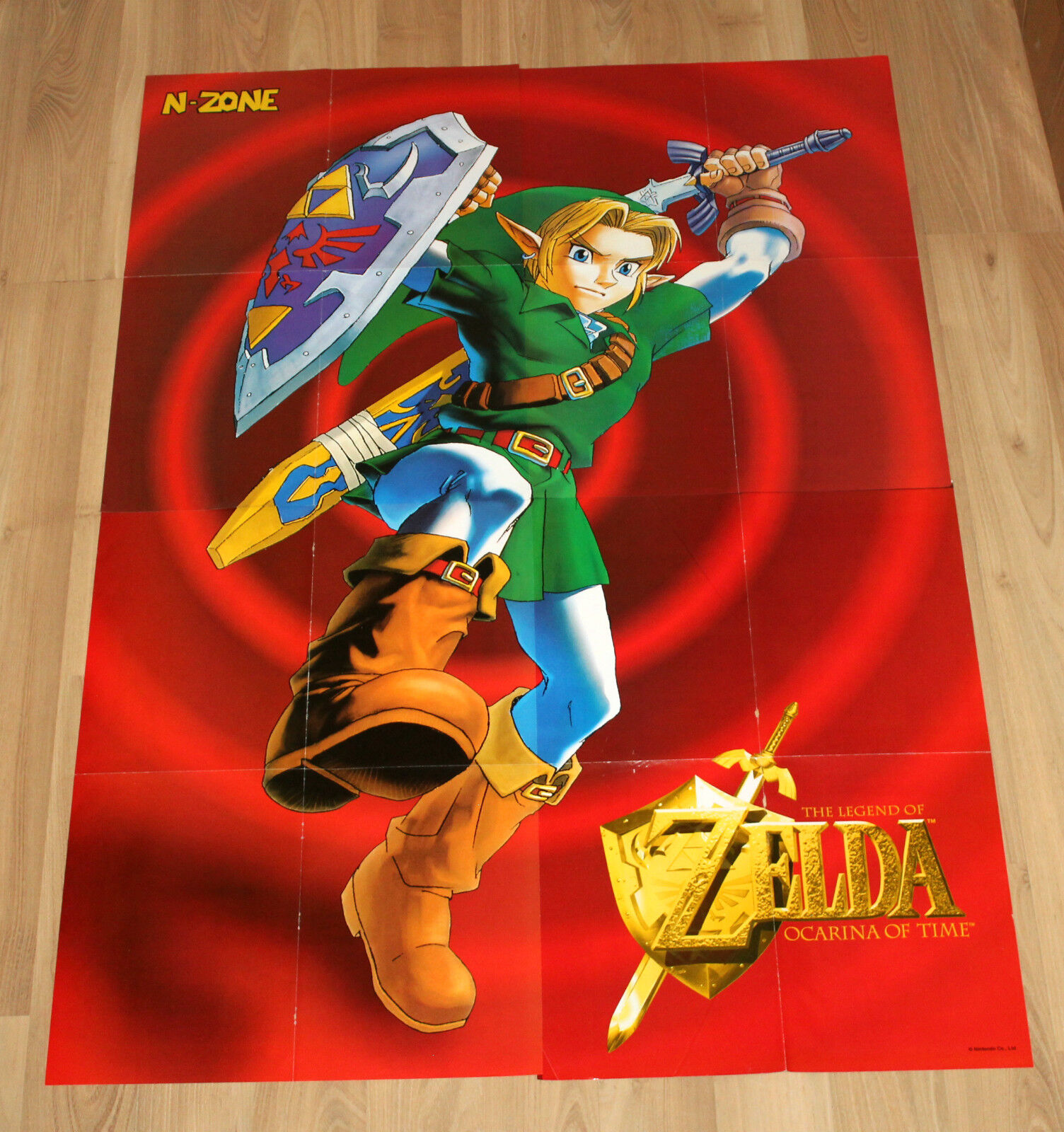 Big Poster The Legend Of Zelda Ocarina Of Time LO05 90x60 cm