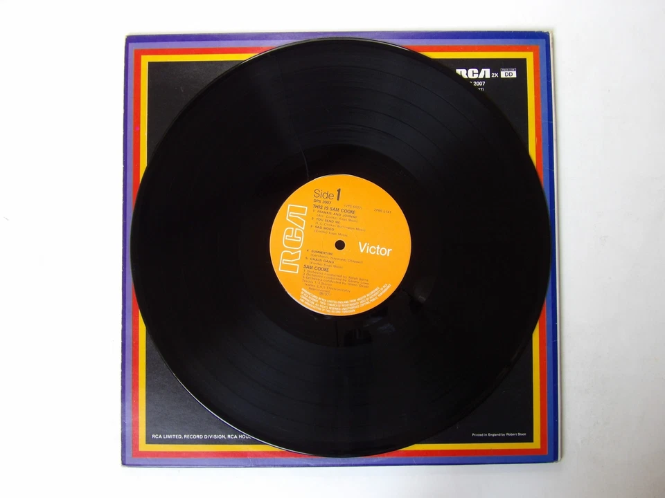 Sam Cooke:  This is Sam Cooke  1971  UK  EX Double  LP Foto 4 de 4