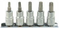"Torx SteckschlüSsel Satz 5-Tlg Innen Torx Nuss NüSse 3/8\" T25-T50 Crv"