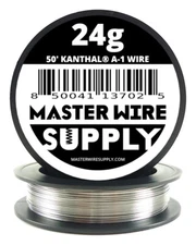 MWS - Kanthal A1 - 50 ft - 24 Gauge - Round Wire