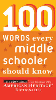 #ad 100 Words Every Middle Schooler Should Know Paperback GOOD $4.44