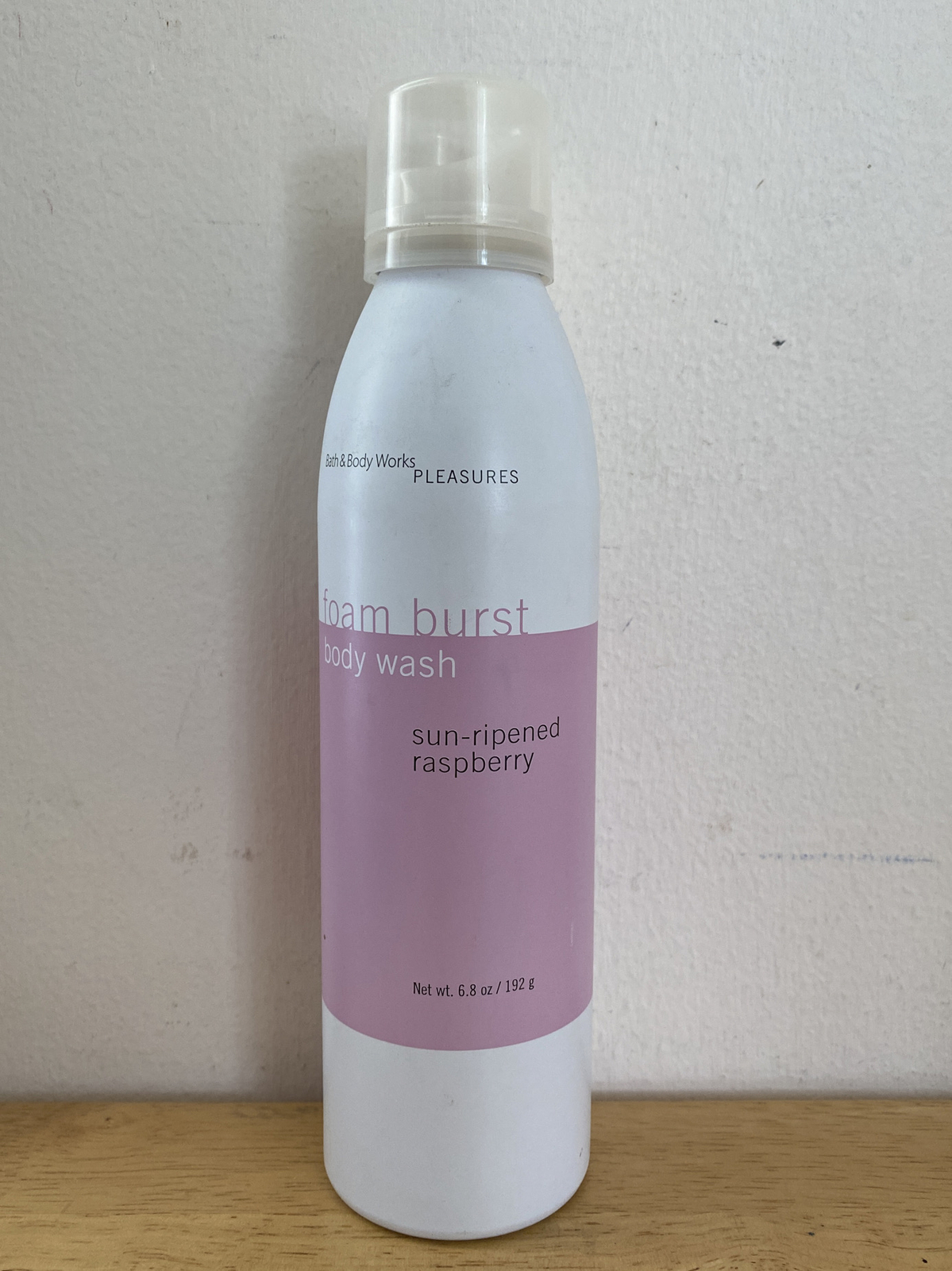 Bath & Body Works SunRipened Raspberry Foam Burst Body Wash 6.8oz Rare