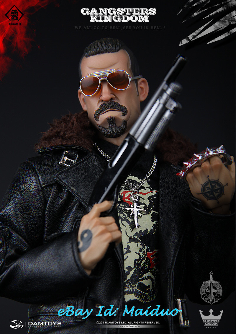 1/6 DAMTOYS GK005 Diamond 2 Action Figure Scott Adkins Gangsters