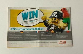 Lego Marvel Super Heroes 76036 Carnage's Shield Sky Attack - Manual Only