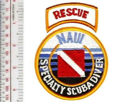 SCUBA Diving Certification NAUI Rescue Diver Specialty Qualified NO TARIFF