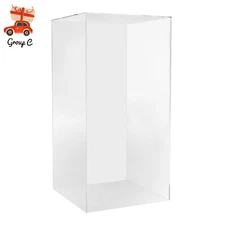 Large Acrylic Display Case Dustproof Clear Box For Action Figures Collectibles