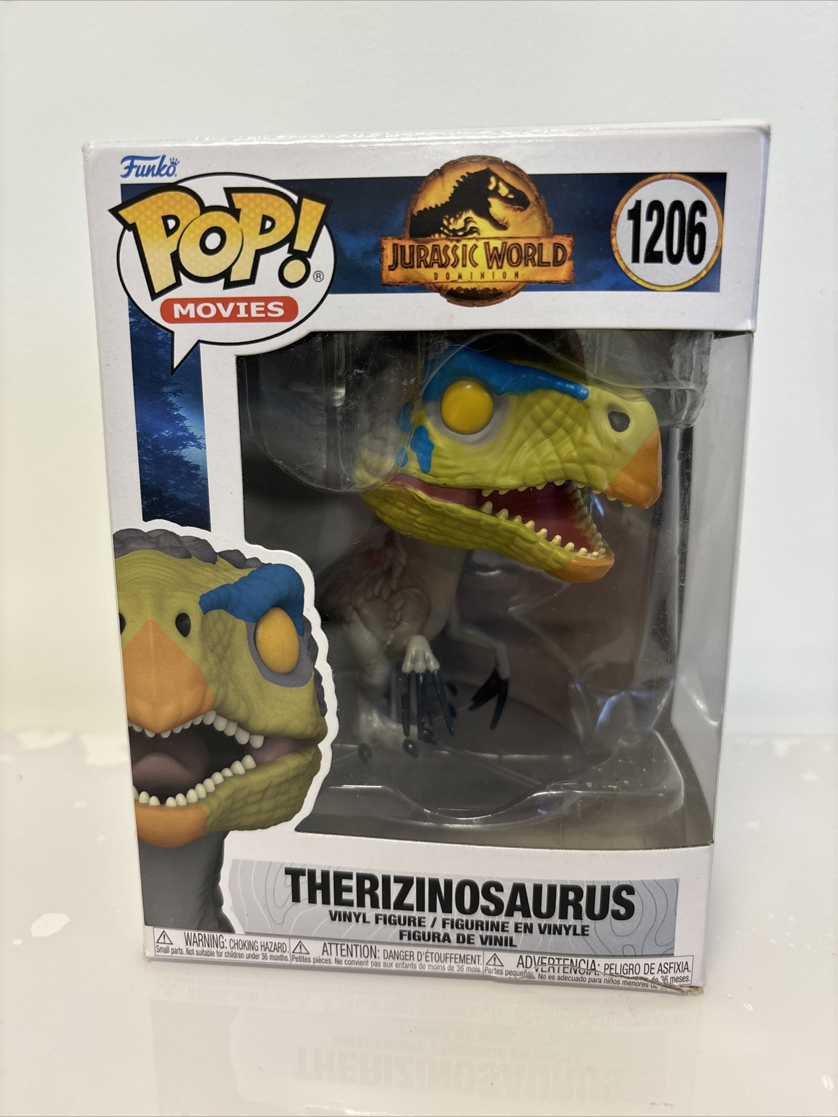 Funko POP! Jurassic World Therizinosaurus Dominion #1206 New Dinosaur Pop Figure
