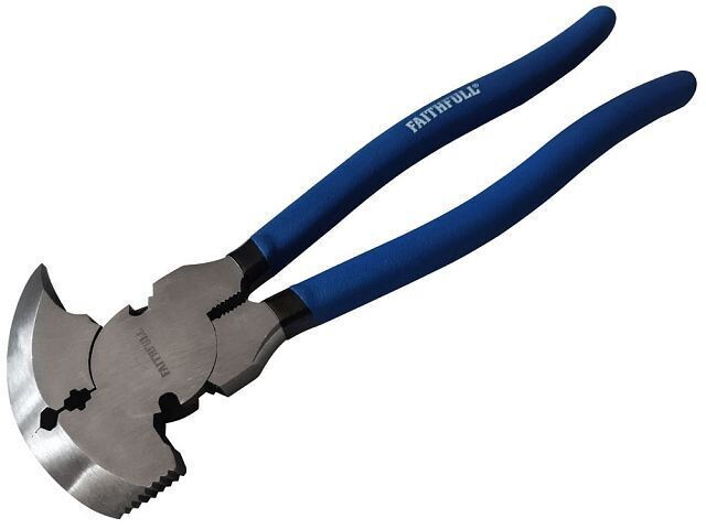 Faithfull Soft Grip Multi Purpose Fencing Pliers 250mm (10in) Long FAIPLF10N
