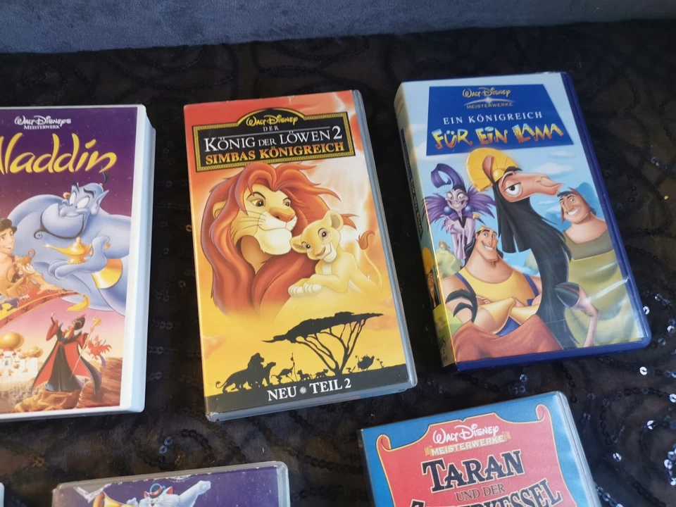Disney VHS Konvolut - Kinderfilme - 9 Stück - Bild 3 von 4