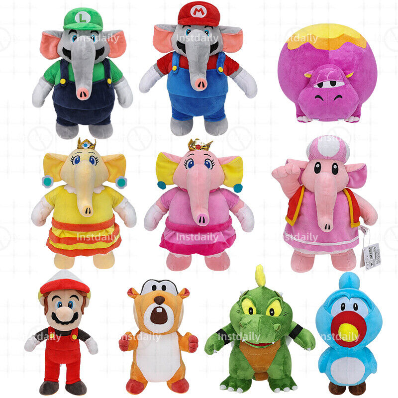 Super Mario Bros. Wonder Plush: SMW01 Elephant Mario (S)