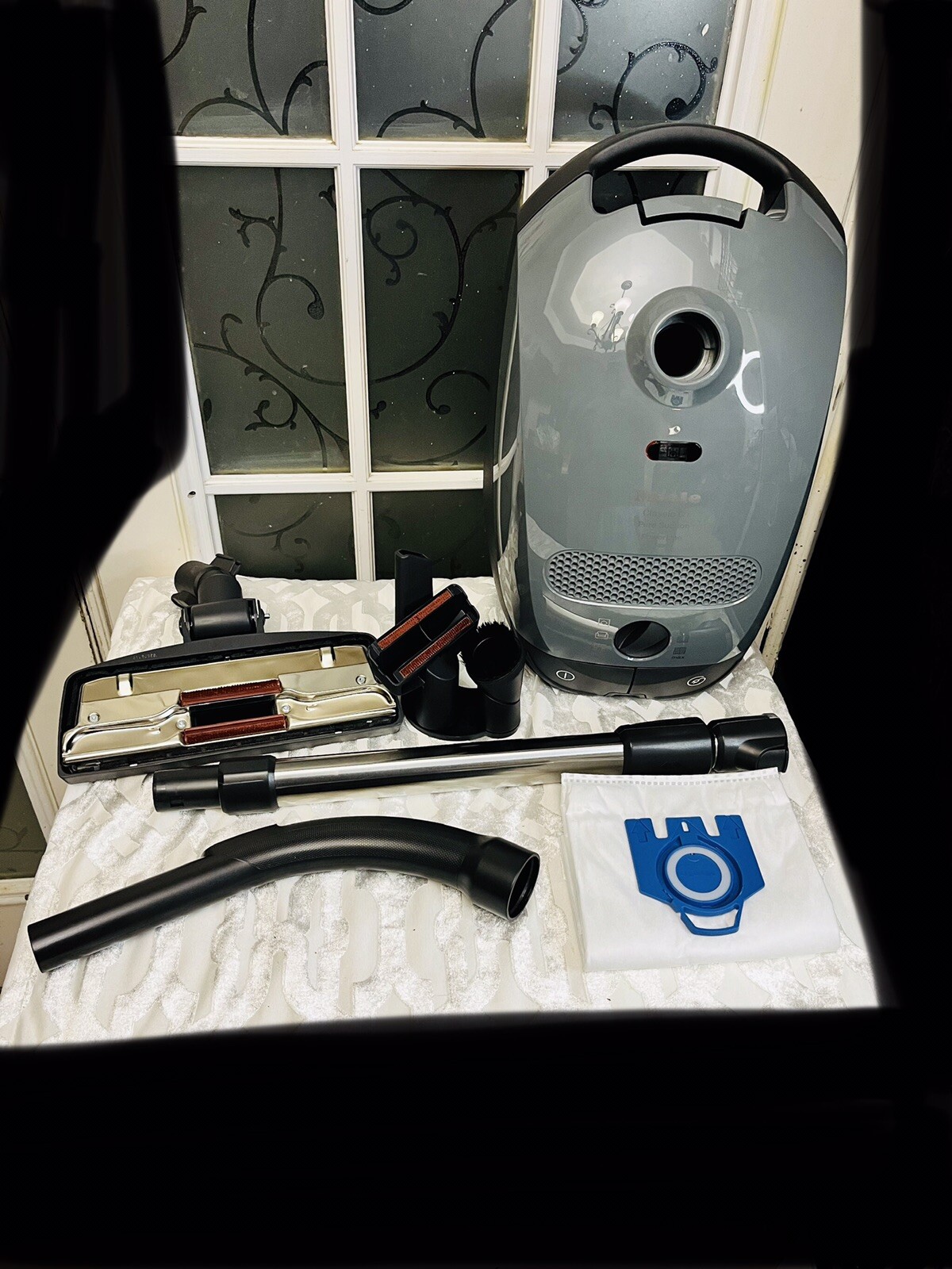 GRAY Miele Classic C1 Pure Suction Powerline Canister Vacuum SBAN0 eBay