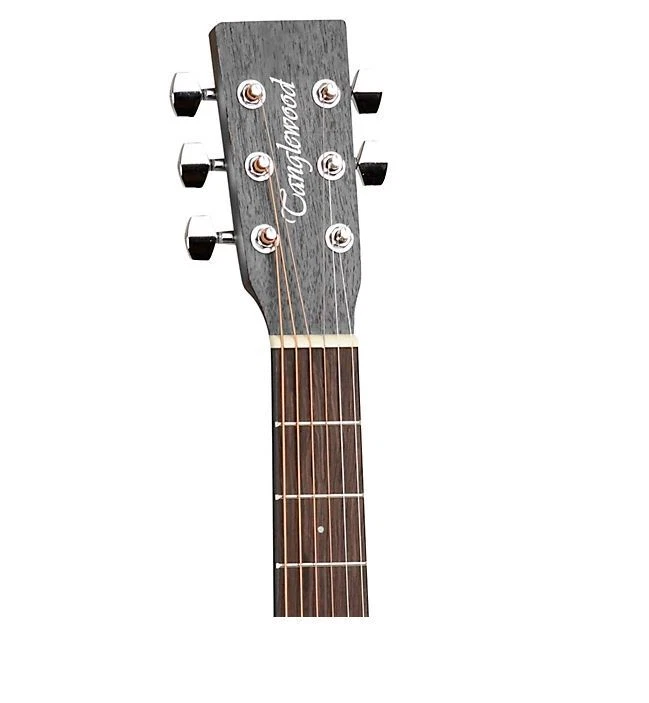 Tanglewood Blackbird Dread Slope Shoulder AE Black - Image 4 of 4