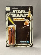 1978 Kenner Star Wars Ben Obi-Wan Kenobi 12   A Back MOC Cut POP White Hair