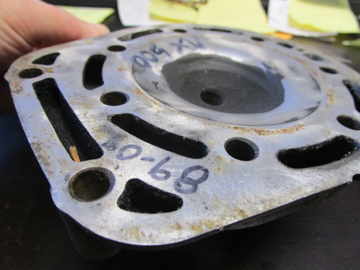 89 KAWASAKI KX 500 DIRT BIKE CYLINDER HEAD 11001-1288 | eBay
