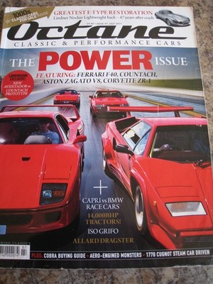 OCTANE JUL 2011 F40 COUNTACH ASTON CORVETTE CAPRI BMW CSL COBRA BUYING GUIDE