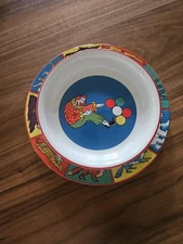 International China Co. “Barnum’s Animals” Child's Plate and Bowl Nabisco Japan