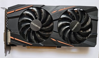 GIGABYTE AMD Radeon RX 580 8GB VRAM Grafikkarte Gaming PC GPU | ein Lüfter laut
