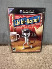 Nintendo Chibi-Robo! Plug Into Adventure! GameCube CIB Manual, Inserts and Disc