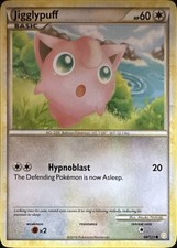 Jigglypuff 68/123 Common HeartGold & SoulSilver Pokemon Lightly Played on eBay