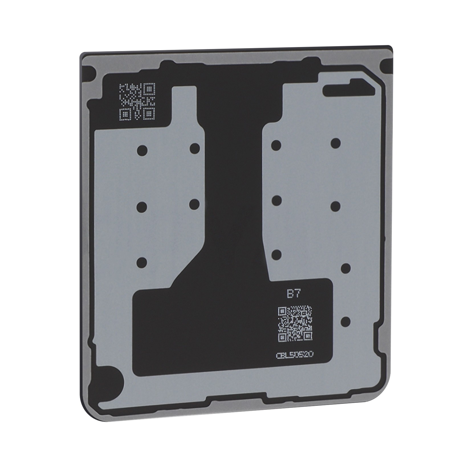 Pièce Rechange Cache Batterie Inférieur Galaxy Z Flip7 Noir Original - 2