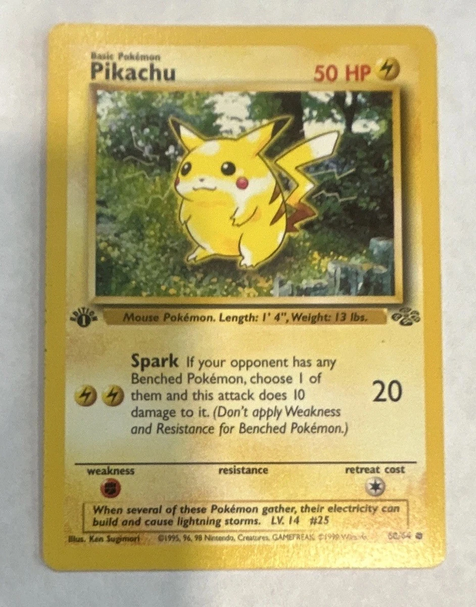 【ARS AU 真贋鑑定】英語版ピカチュウ Pikachu 60/64 Pikachu 60/64 Jungle for sale | eBay