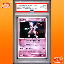 PSA 10 Mewtwo Holo 1st Edition Moonlit Pursuit #181 Pokemon Card Japanese