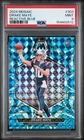 2024 Panini Mosaic Drake Maye #303 Reactive Blue RC Rookie PSA 9