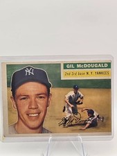 1956 Topps #225 Gil McDougald New York Yankees Vintage Baseball